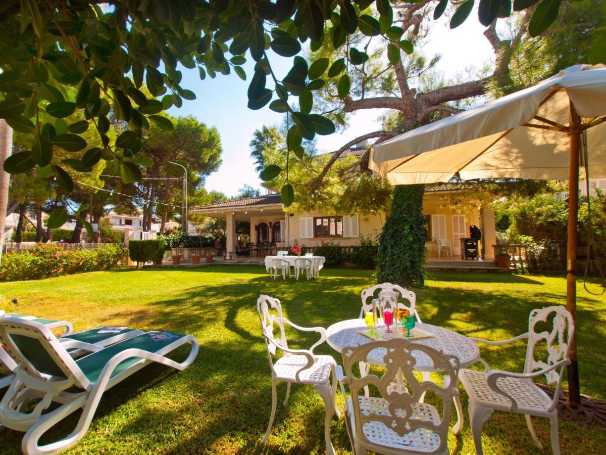 Villa Tita De Manresa, Con Jardines Y Vista Mar Alcudia  Zewnętrze zdjęcie