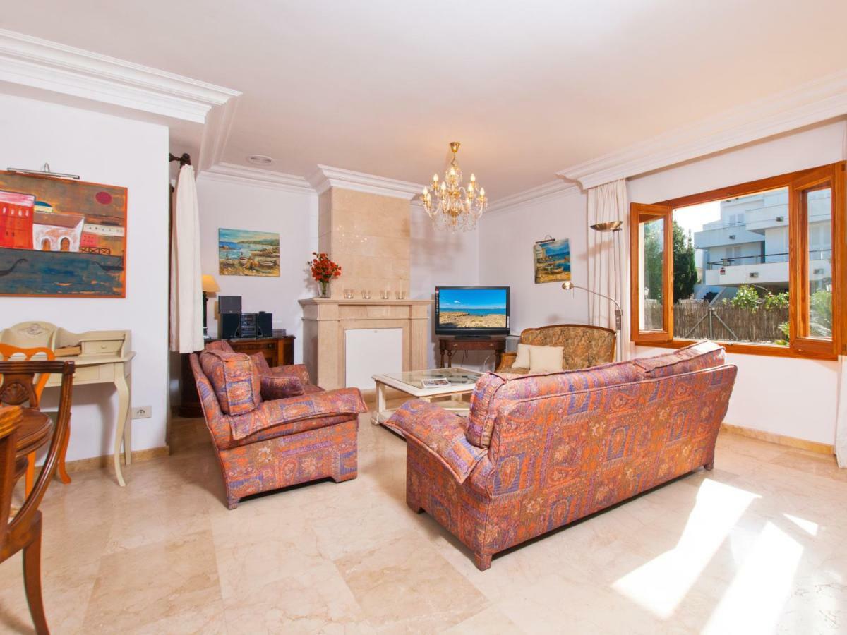 Villa Tita De Manresa, Con Jardines Y Vista Mar Alcudia  Zewnętrze zdjęcie