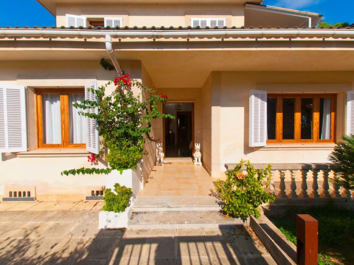 Villa Tita De Manresa, Con Jardines Y Vista Mar Alcudia  Zewnętrze zdjęcie